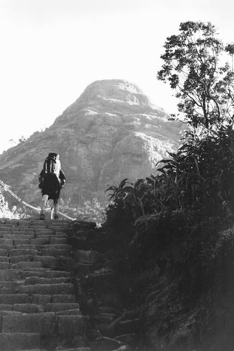 vstup na horu Adams Peak